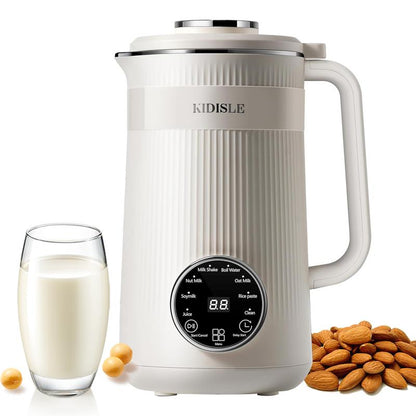 8-in-1 Nut Milk & Coffee Maker, 32oz, Self-Cleaning Stainless Steel