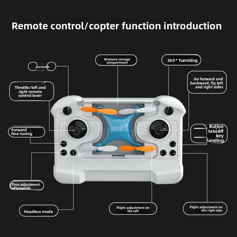 Mini remote control drone