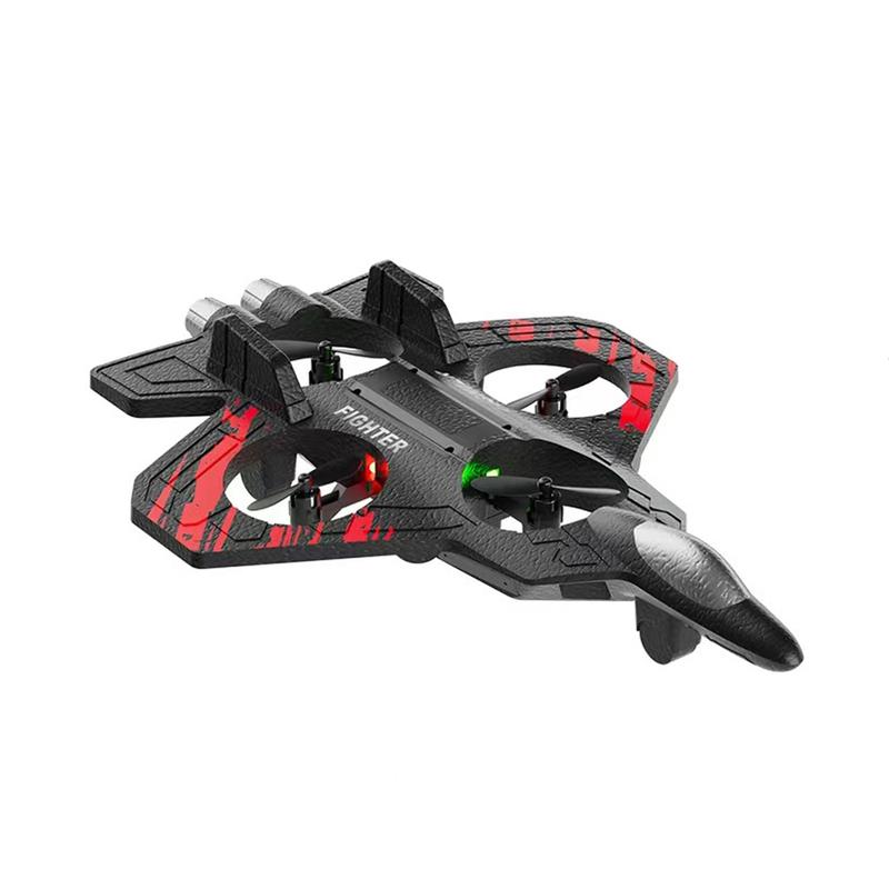 Children's remote control stunt fighter jet toy
