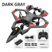 Children's remote control stunt fighter jet toy