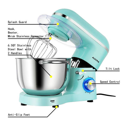 Aucma 6.5-quart vertical mixer